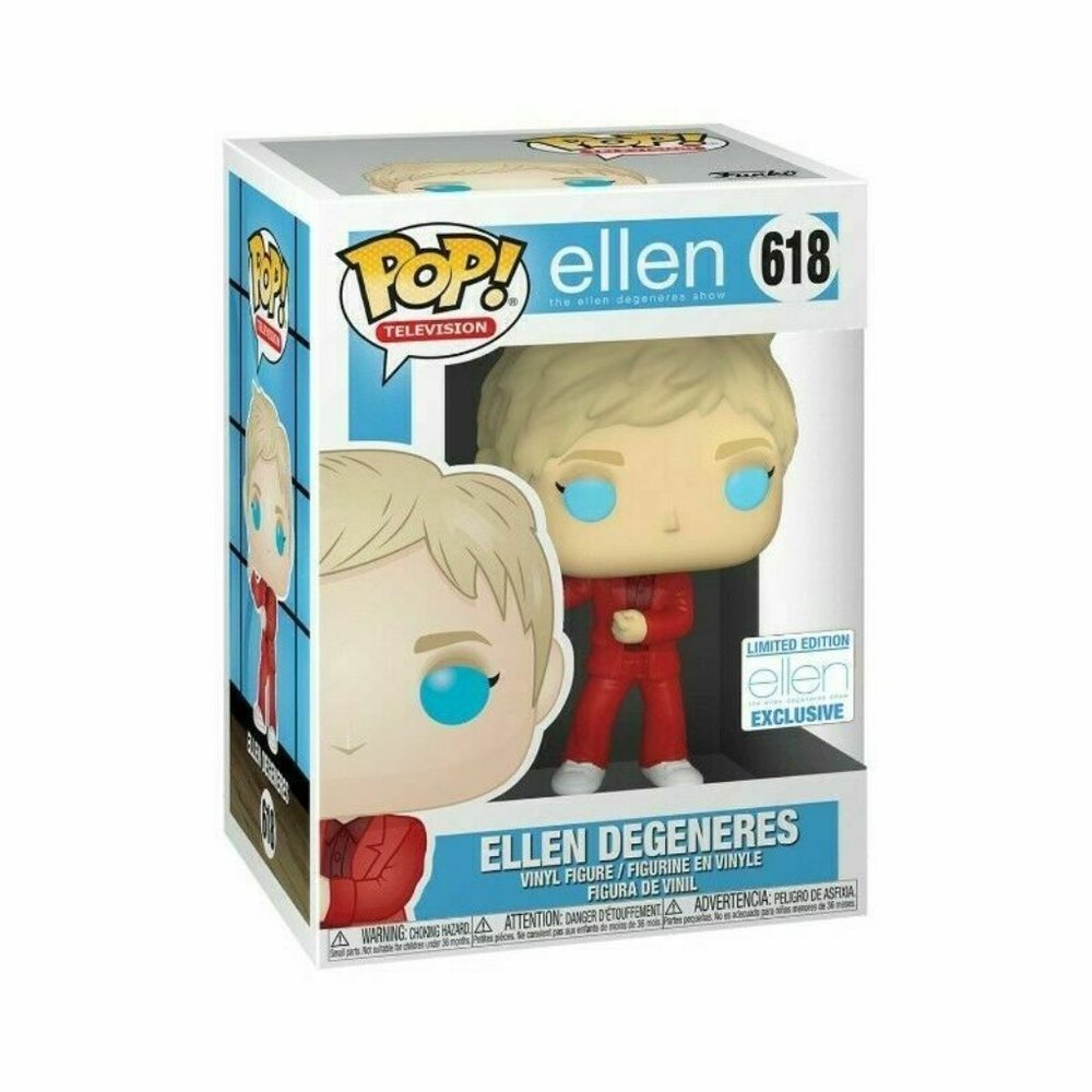 NIB LIMITED EDITION Funko Pop Television: Ellen Degeneres #618 Vinyl Figure